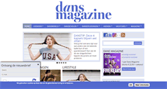 Desktop Screenshot of dansmagazine.nl