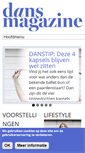 Mobile Screenshot of dansmagazine.nl